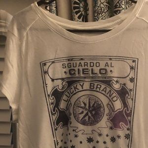 Lucky brand graphic T